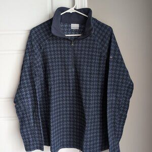 Columbia Ladies half-zip lightweight fleece size XL